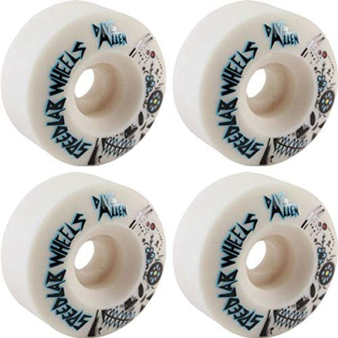 Speedlab Wheels Dave Allen Pro Special Edition White Skateboard Wheels